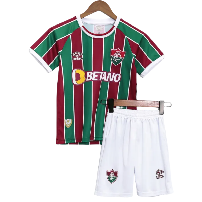 0fbff644f1 Kids Fluminense FC 2023/24 Home Jersey Kit - Image 1