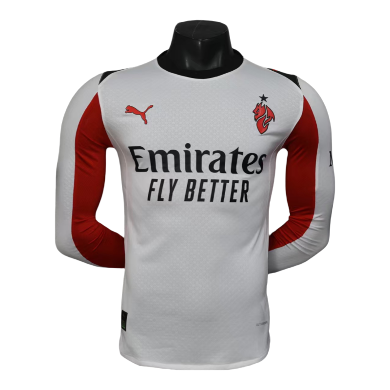 162cf765-5 AC Milan 25-26 away long sleeved football shirt -player version - Image 1