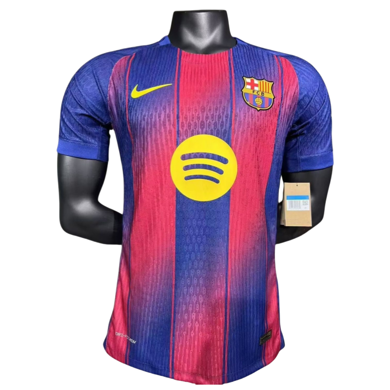 2025-07-03101104956-1014519443 25-26 Barcelona Home Player Version Soccer Jerseys - Image 1