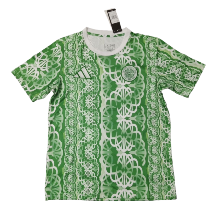 2025-07-15165438545 24-25 Celtics Pre Match Jersey Special Edition Short Sleeve Training Soccer Jersey -Fan version - Image 1