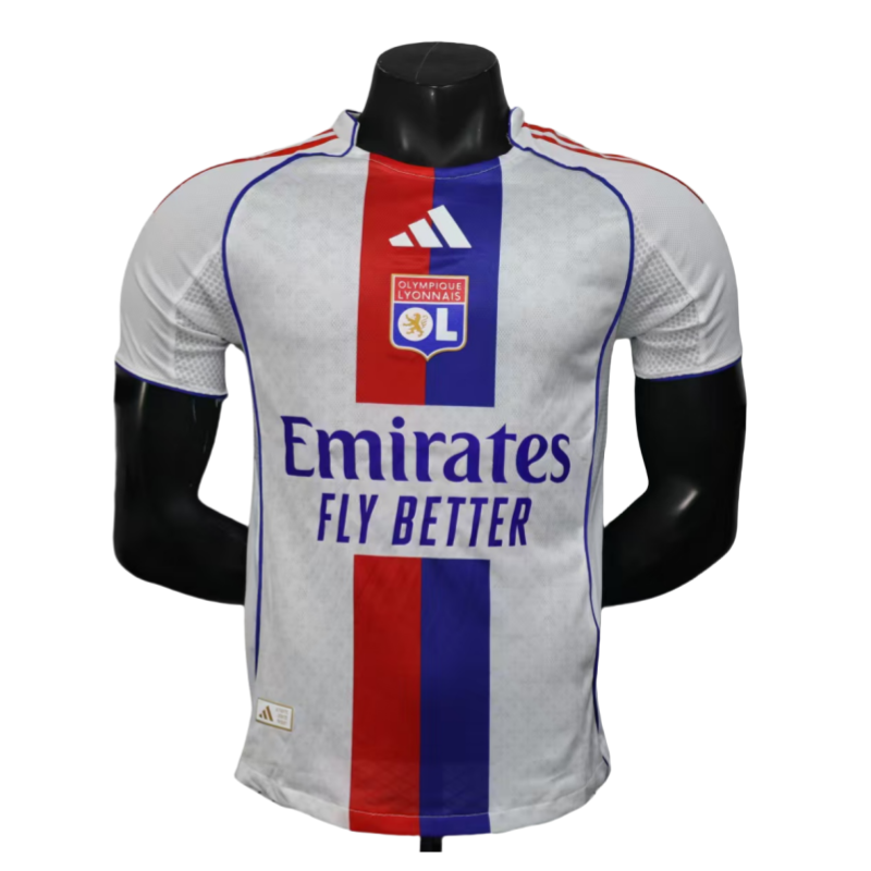 2025-07-16111003042 2025-26 olympique Lyonnais Home football jersey - player version - Image 1