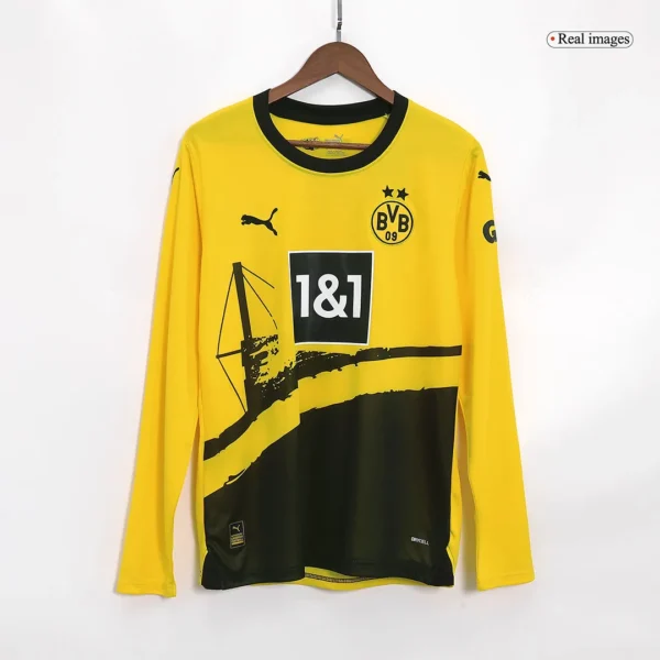 23-24 Borussia Dortmund Home Long Sleeve Jersey