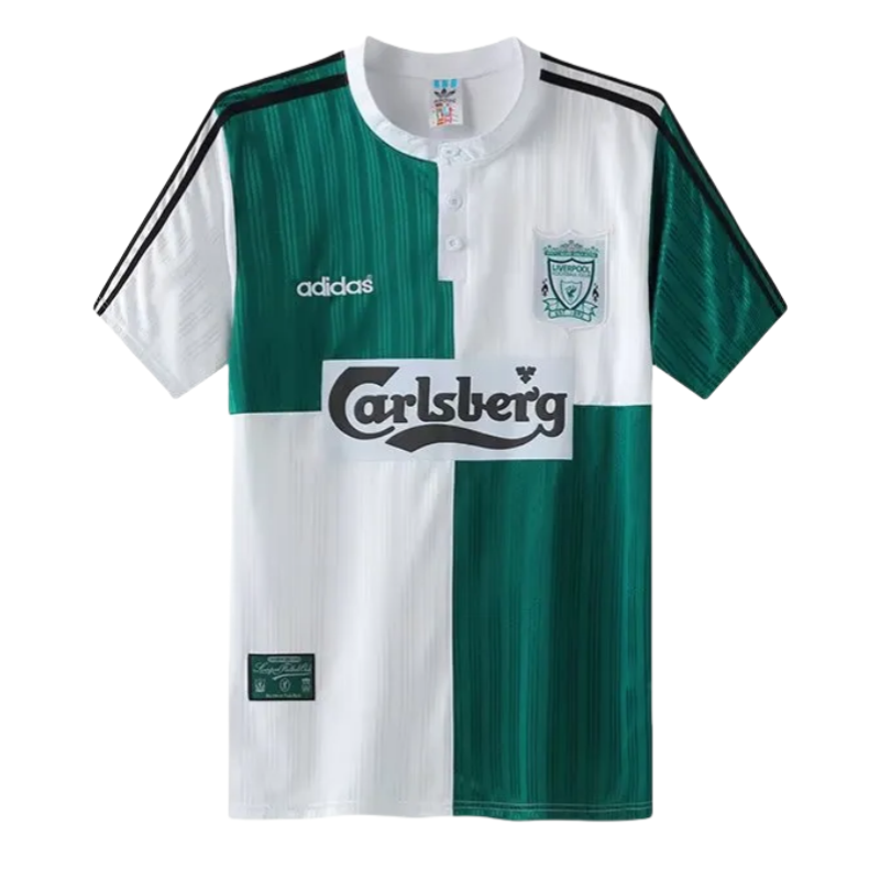 47efdf651b Liverpool Retro Jersey Away Shirt 1995-96 - Image 1