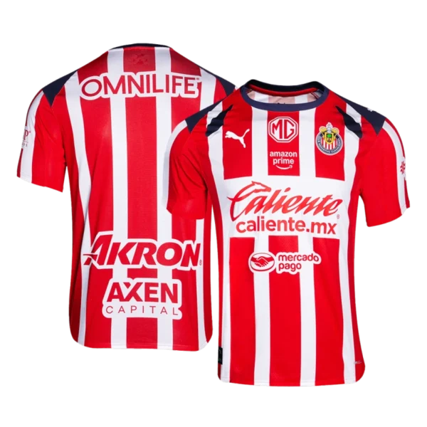 Chivas Home Soccer Jersey Replica 2025-26 Fan version