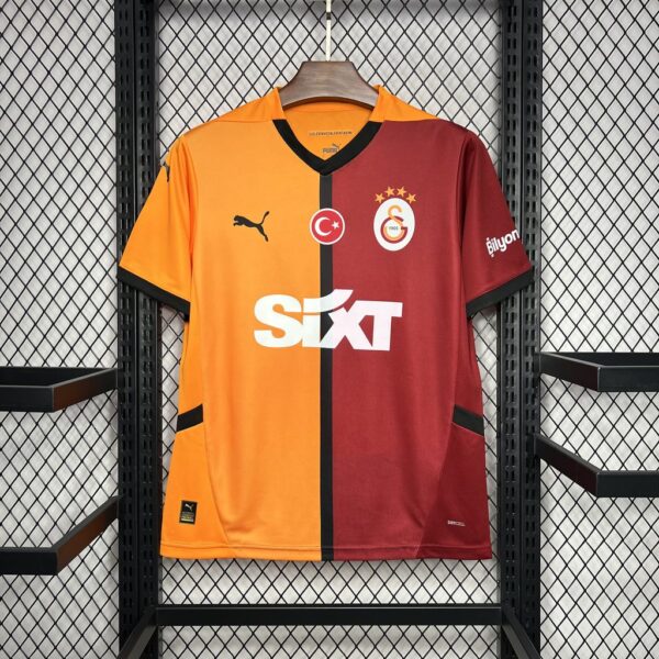 24-25 Galatasaray Home Kit Football Uniforms Sport