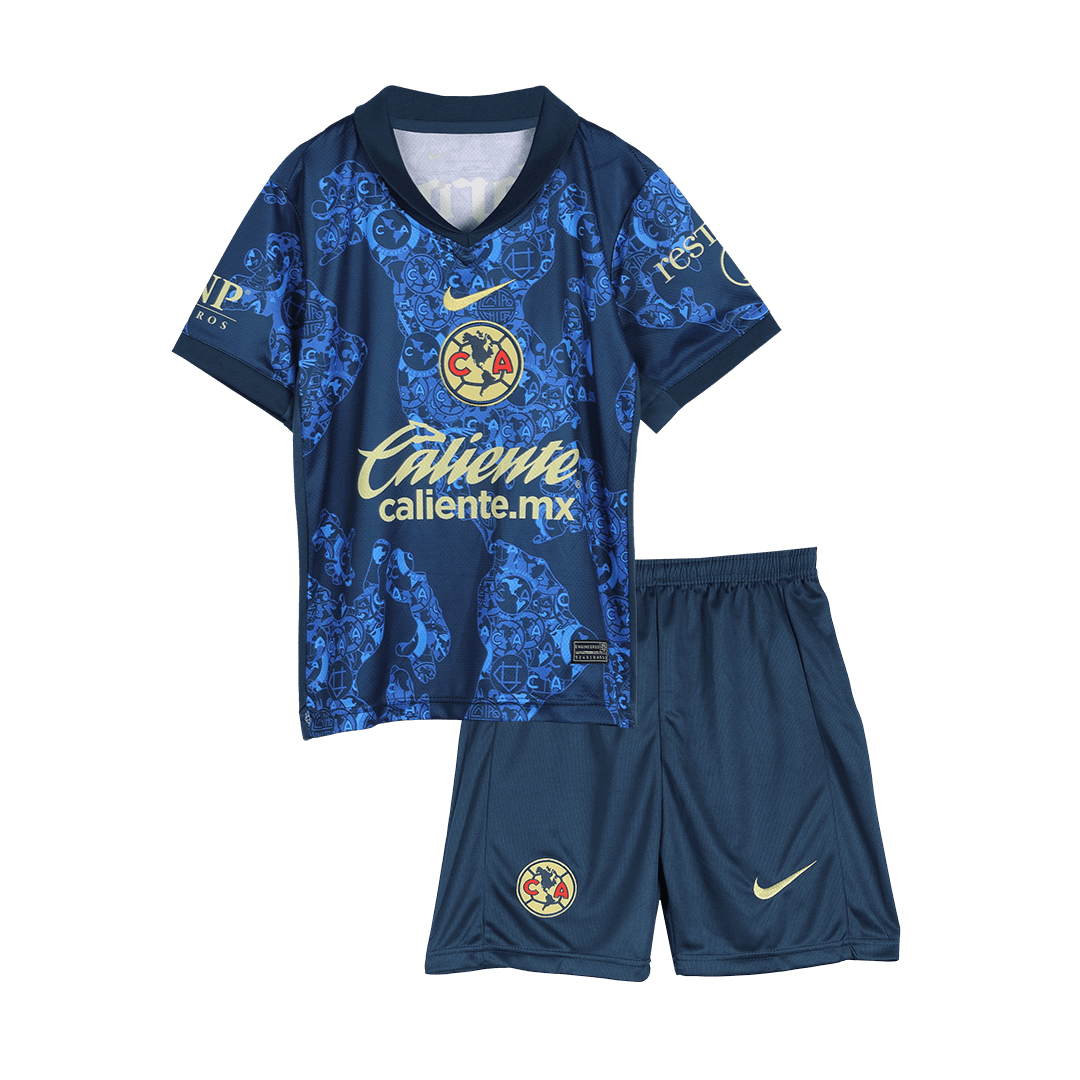 6b54388b77 2024-25 Kids Club America Away Kits(Jersey+Shorts) - Image 1