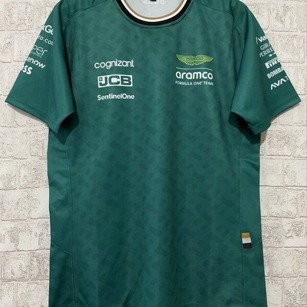 2024 Aston Martin alonso green shirt