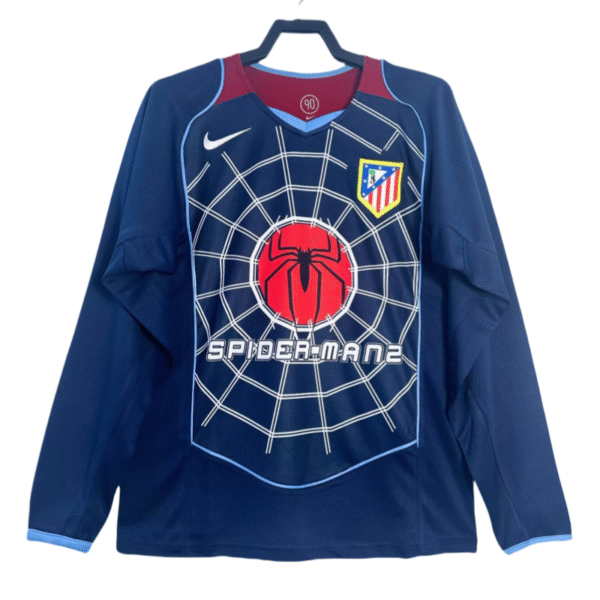 Nike Atletico Madrid Retro Away Soccer Jersey Long Sleeve 2004-05