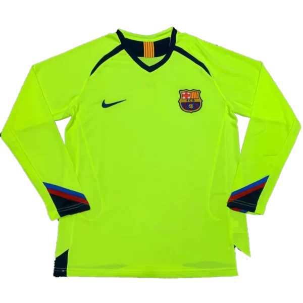 2005/06 Barcelona Retro Jersey Away Long Sleeve