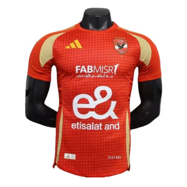 Player edition 24-25 Ahli jersey home short sleeved football jersey Cairo