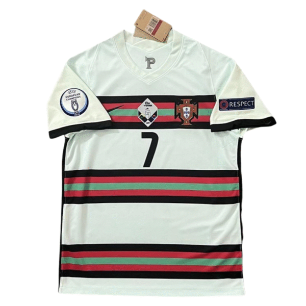 2021 Portugal Ronaldo Retro Football Shirt