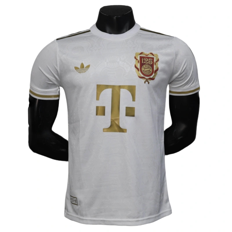 AAA-240-5 Adidas Men's FC Bayern Munich 125th Anniversary Shirt 25-26 - Image 1