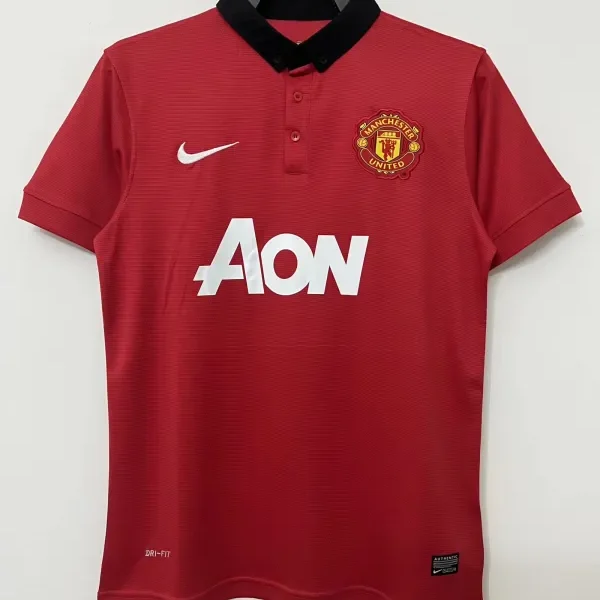13-24 Manchester United Retro Jersey Home