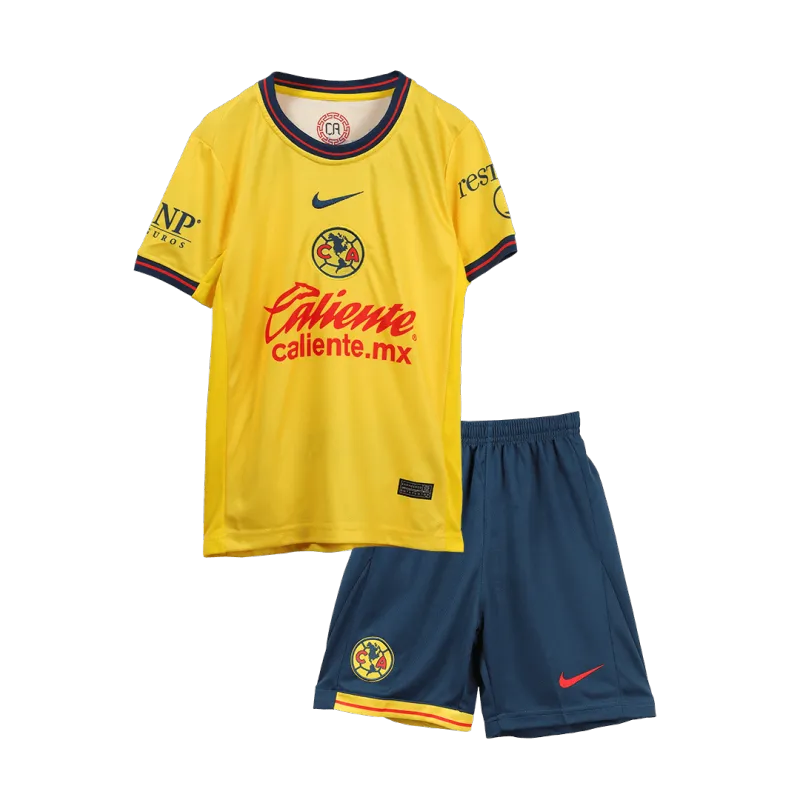 bfdf717411 2024-25 Kids Club America Home Kits(Jersey+Shorts) - Image 1