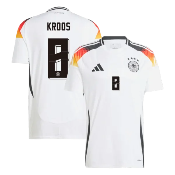 Germany Home KROOS #8 MUSIALA #10 HAVERTZ #7 WIRTZ #17 Jersey EURO 2024