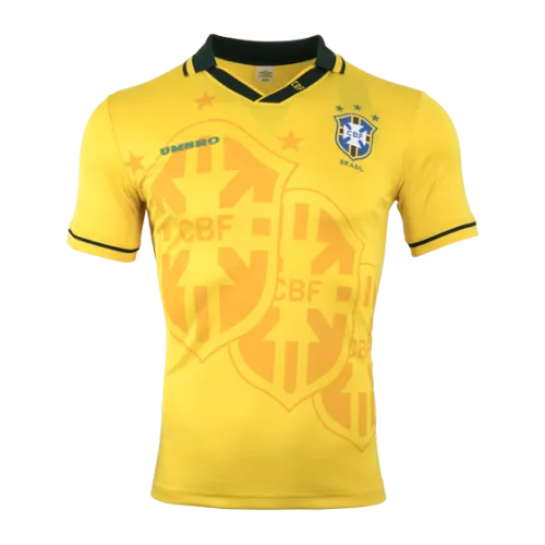 Brazil Retro Jersey Home World Cup 1994