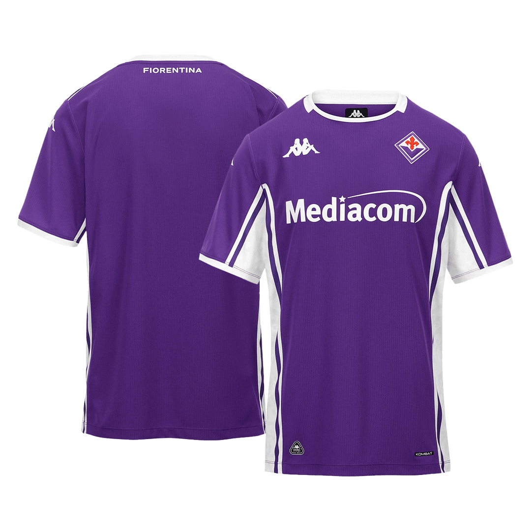 f37e64a2a5 Fiorentina Soccer Jersey Home Custom Shirt 2025-26 - Image 1