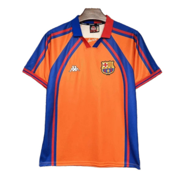 97-98 Barcelona Retro Away Soccer Shirt